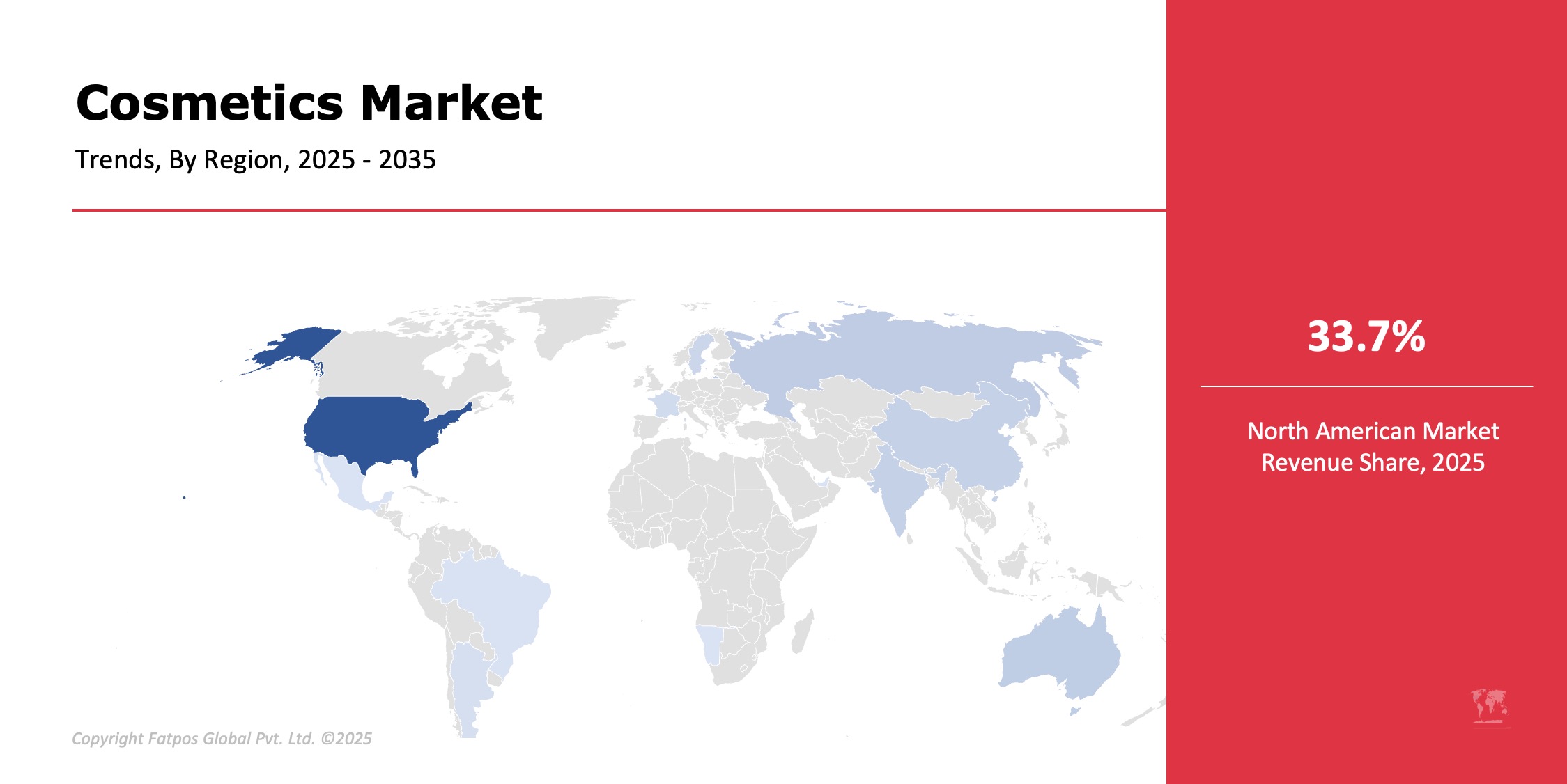 Cosmetics Market Region