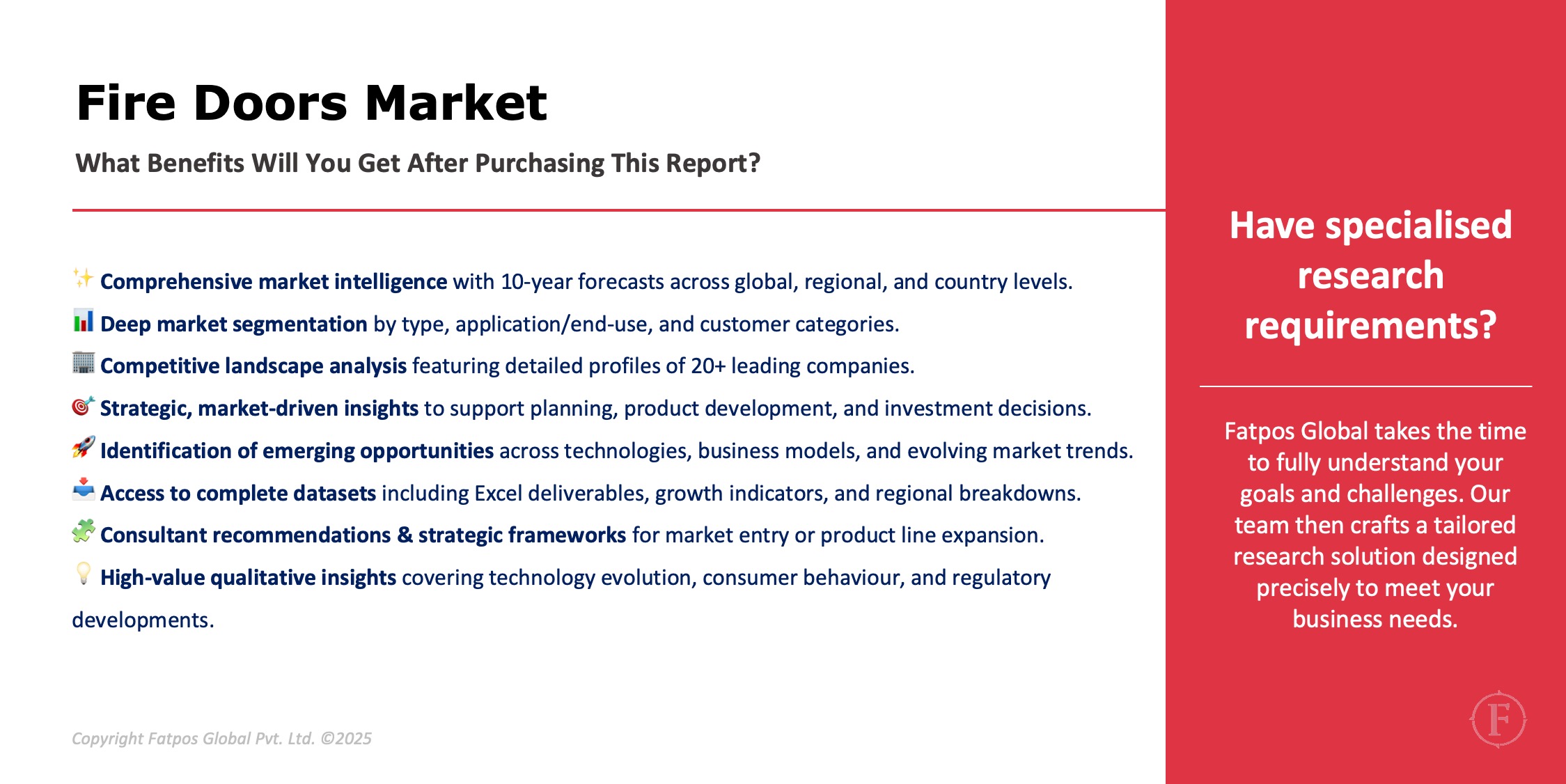 Fire Doors Market Analysis