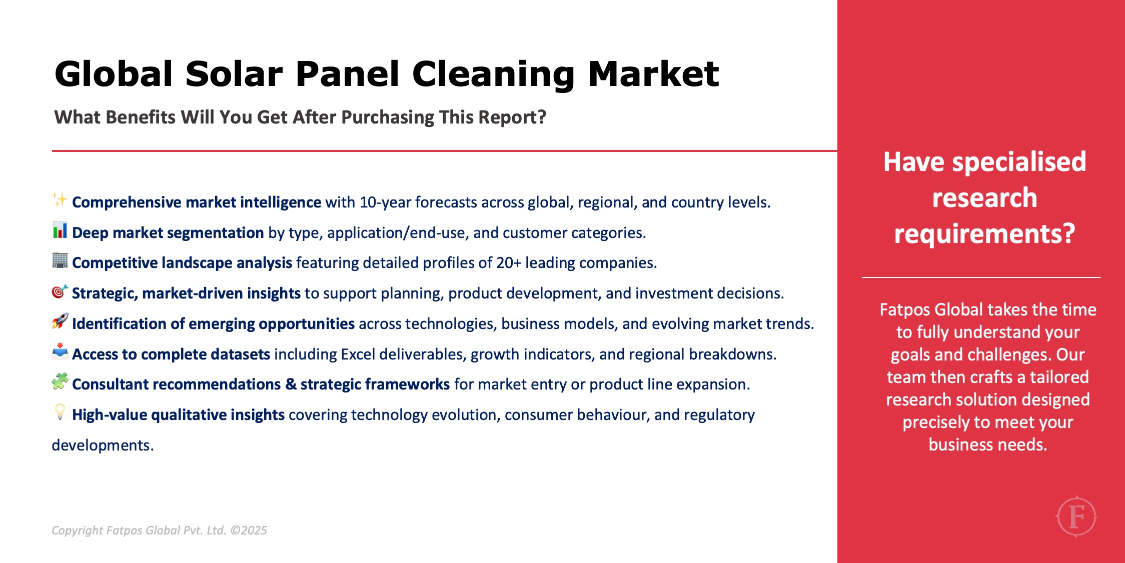 Solar Panel Cleaning Market Anaysis